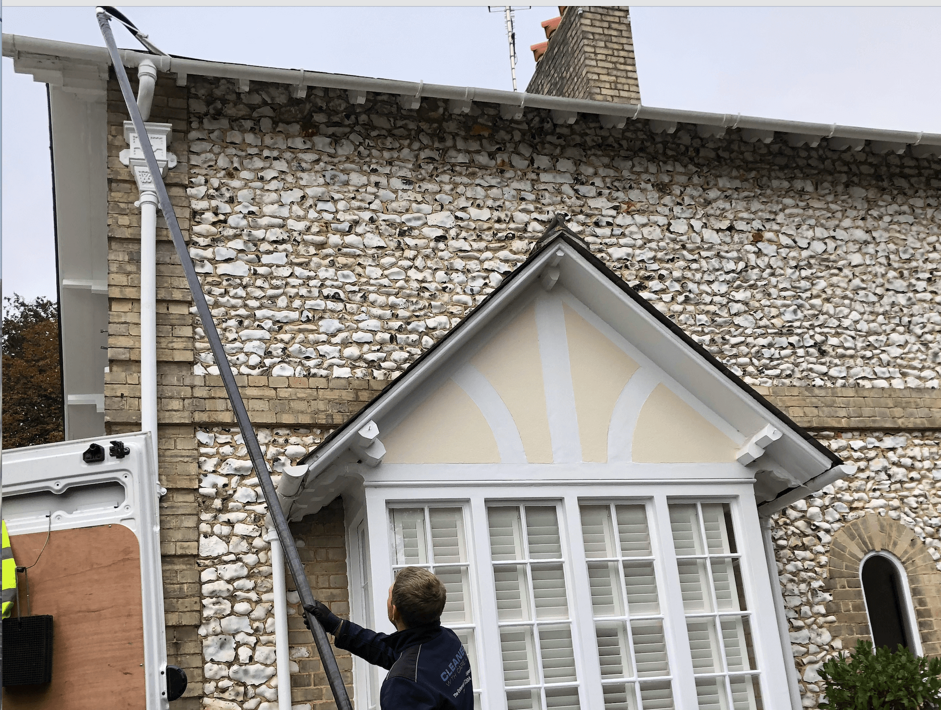 Professional gutter cleaning tools and equipment used by The Roof Moss Cleaners in Stevenage